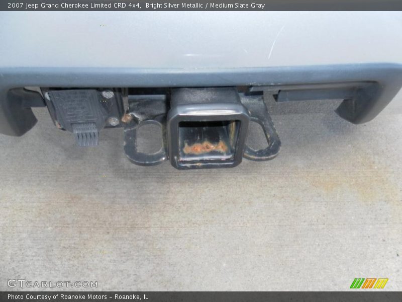 Bright Silver Metallic / Medium Slate Gray 2007 Jeep Grand Cherokee Limited CRD 4x4