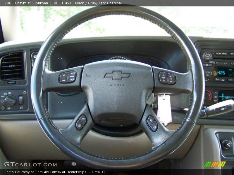 Black / Gray/Dark Charcoal 2005 Chevrolet Suburban 2500 LT 4x4