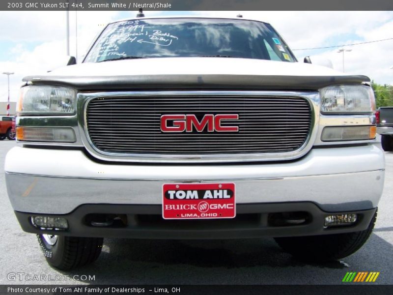 Summit White / Neutral/Shale 2003 GMC Yukon SLT 4x4