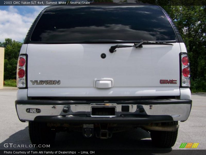 Summit White / Neutral/Shale 2003 GMC Yukon SLT 4x4