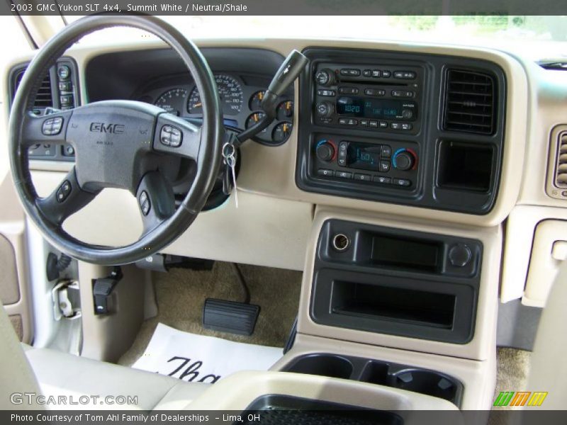 Summit White / Neutral/Shale 2003 GMC Yukon SLT 4x4