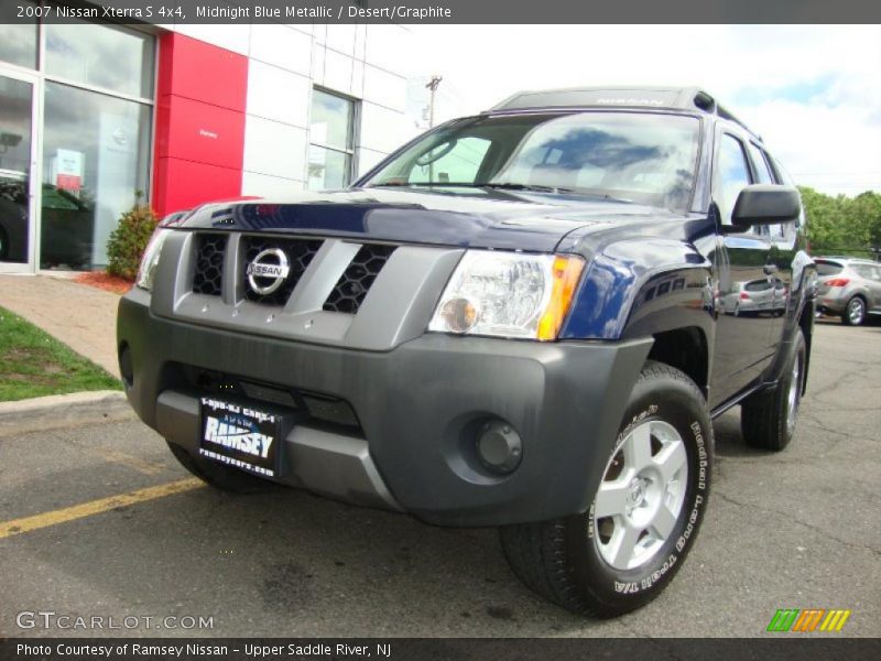 Midnight Blue Metallic / Desert/Graphite 2007 Nissan Xterra S 4x4