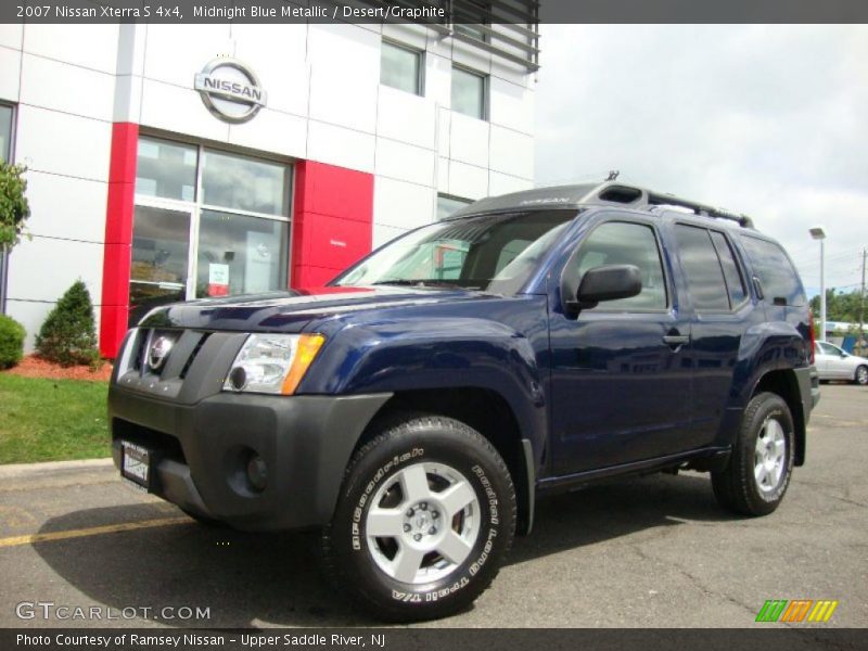 Midnight Blue Metallic / Desert/Graphite 2007 Nissan Xterra S 4x4