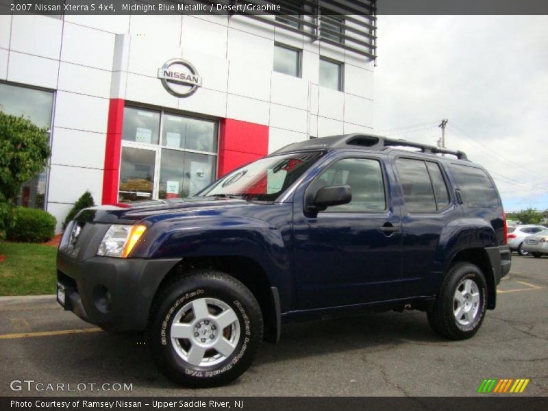 Midnight Blue Metallic / Desert/Graphite 2007 Nissan Xterra S 4x4