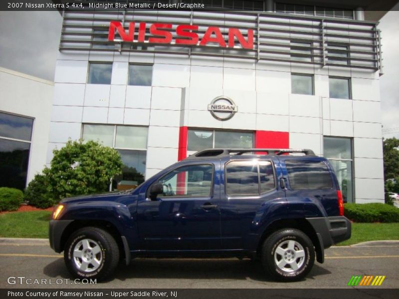 Midnight Blue Metallic / Desert/Graphite 2007 Nissan Xterra S 4x4