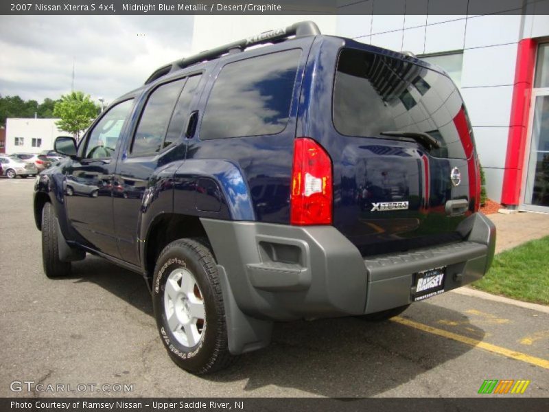 Midnight Blue Metallic / Desert/Graphite 2007 Nissan Xterra S 4x4