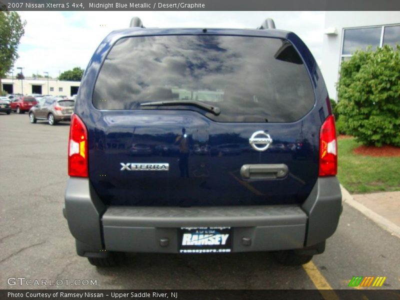 Midnight Blue Metallic / Desert/Graphite 2007 Nissan Xterra S 4x4