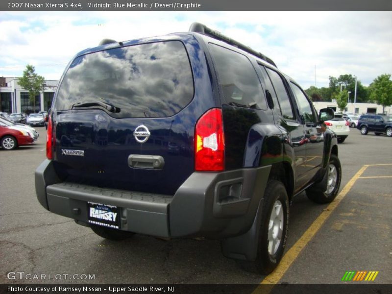Midnight Blue Metallic / Desert/Graphite 2007 Nissan Xterra S 4x4