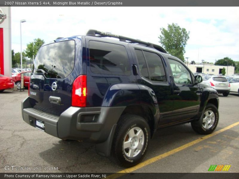Midnight Blue Metallic / Desert/Graphite 2007 Nissan Xterra S 4x4