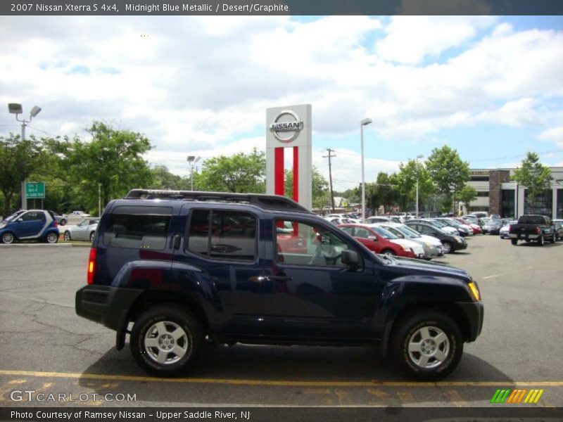 Midnight Blue Metallic / Desert/Graphite 2007 Nissan Xterra S 4x4