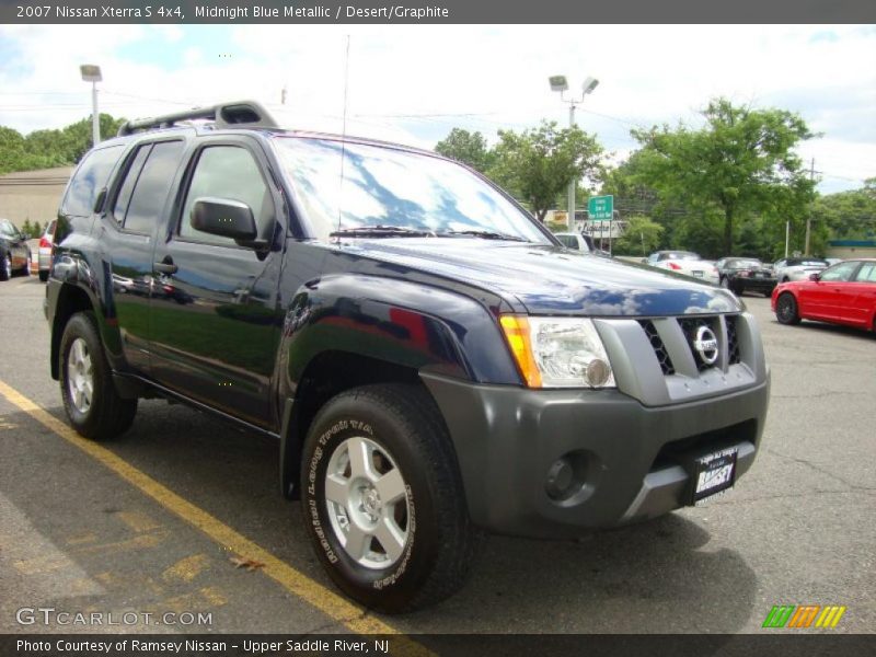 Midnight Blue Metallic / Desert/Graphite 2007 Nissan Xterra S 4x4