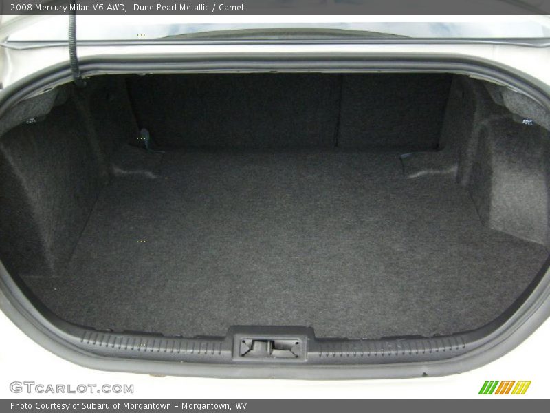 Dune Pearl Metallic / Camel 2008 Mercury Milan V6 AWD