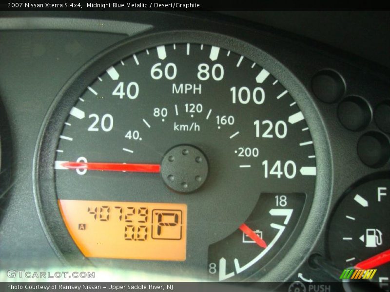 Midnight Blue Metallic / Desert/Graphite 2007 Nissan Xterra S 4x4