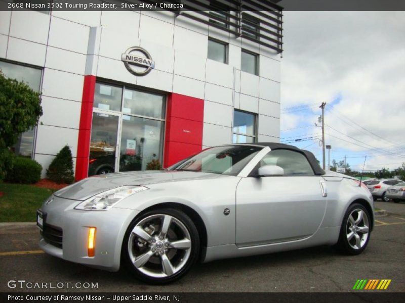 Silver Alloy / Charcoal 2008 Nissan 350Z Touring Roadster