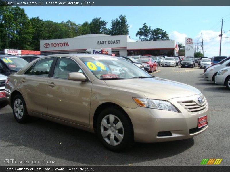 Desert Sand Metallic / Bisque 2009 Toyota Camry LE