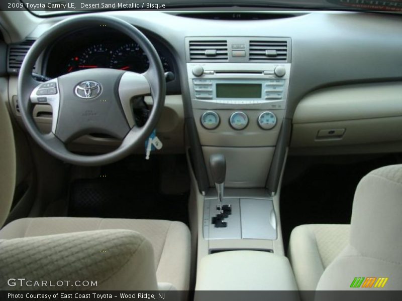 Desert Sand Metallic / Bisque 2009 Toyota Camry LE