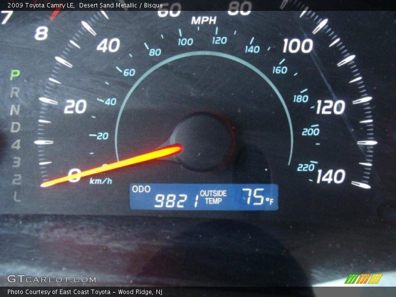 Desert Sand Metallic / Bisque 2009 Toyota Camry LE