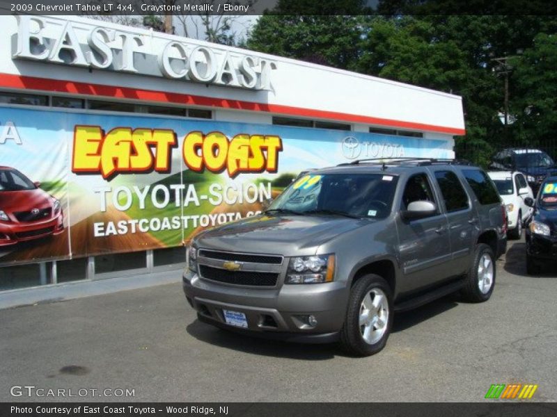 Graystone Metallic / Ebony 2009 Chevrolet Tahoe LT 4x4