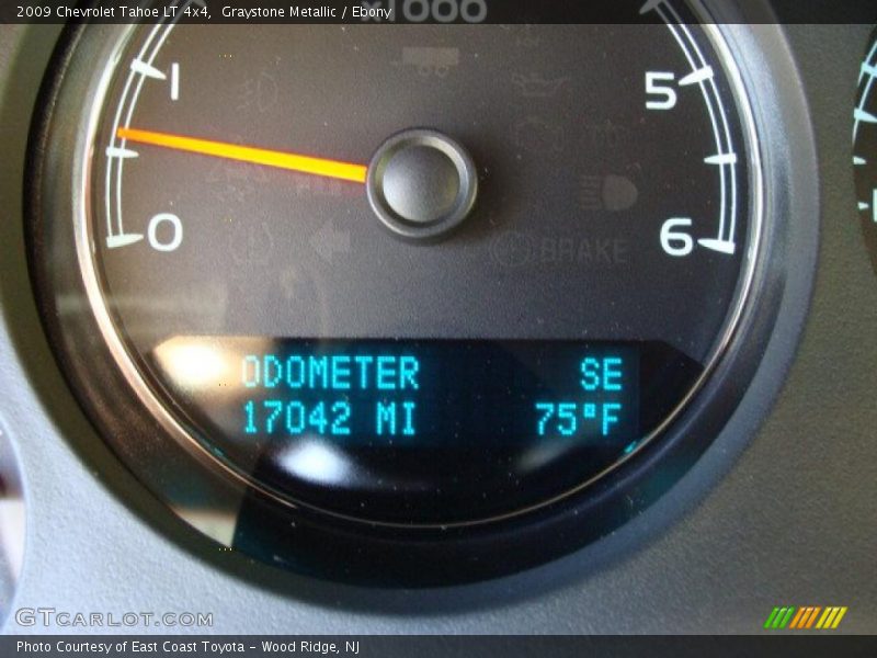 Graystone Metallic / Ebony 2009 Chevrolet Tahoe LT 4x4