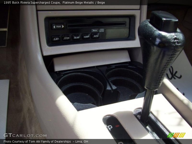 Platinum Beige Metallic / Beige 1995 Buick Riviera Supercharged Coupe