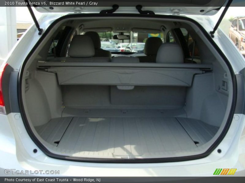 Blizzard White Pearl / Gray 2010 Toyota Venza V6