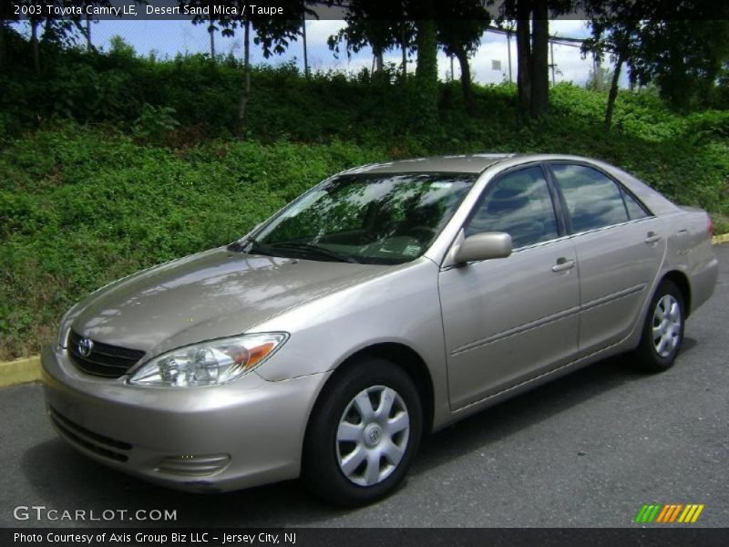 Desert Sand Mica / Taupe 2003 Toyota Camry LE