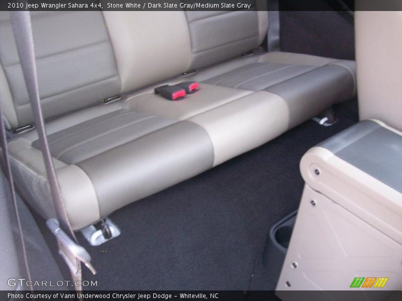 Stone White / Dark Slate Gray/Medium Slate Gray 2010 Jeep Wrangler Sahara 4x4