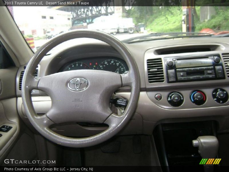 Desert Sand Mica / Taupe 2003 Toyota Camry LE