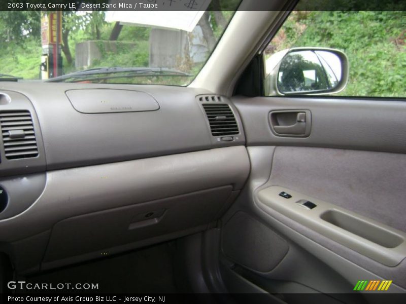 Desert Sand Mica / Taupe 2003 Toyota Camry LE