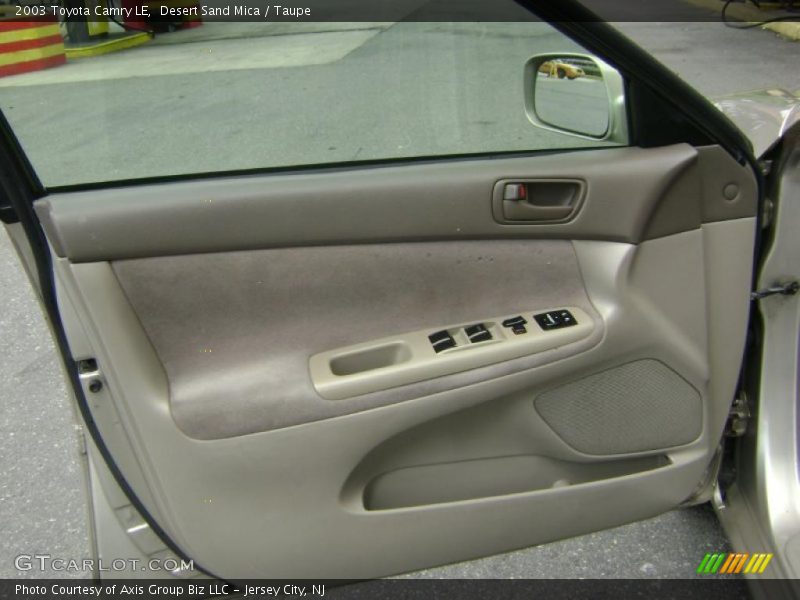 Desert Sand Mica / Taupe 2003 Toyota Camry LE