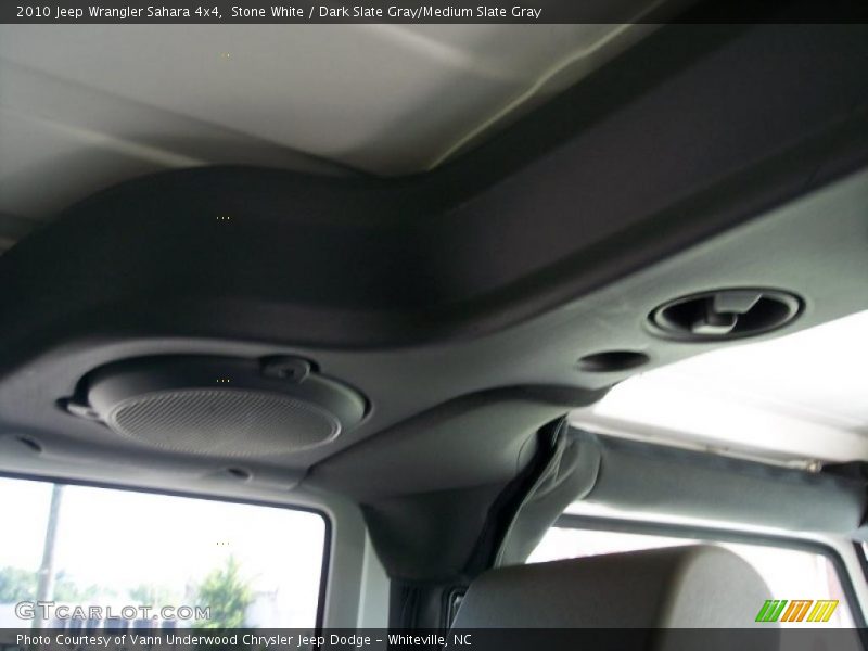Stone White / Dark Slate Gray/Medium Slate Gray 2010 Jeep Wrangler Sahara 4x4