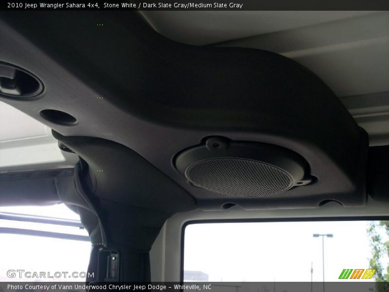 Stone White / Dark Slate Gray/Medium Slate Gray 2010 Jeep Wrangler Sahara 4x4