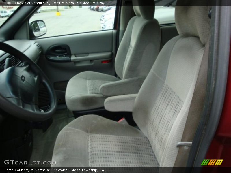 Redfire Metallic / Medium Gray 2003 Chevrolet Venture LS