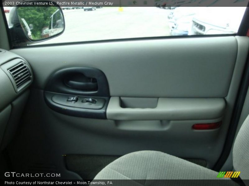 Redfire Metallic / Medium Gray 2003 Chevrolet Venture LS
