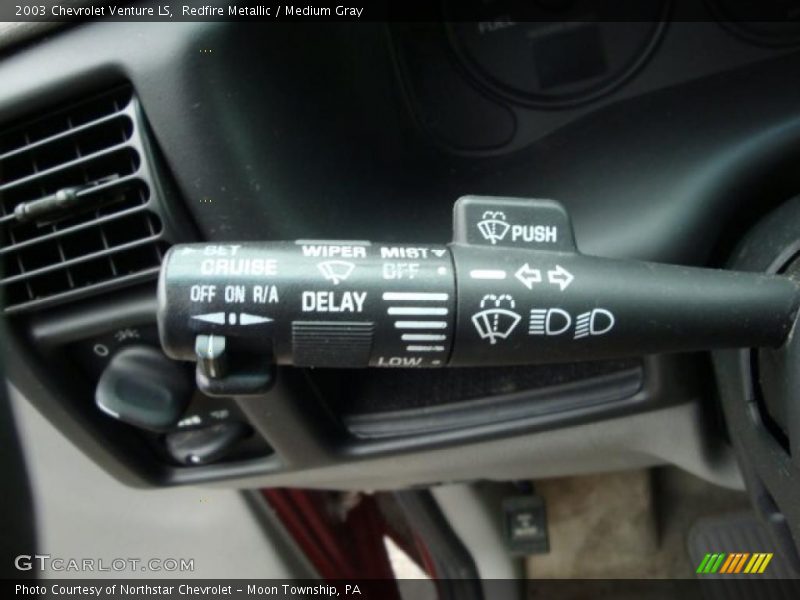 Redfire Metallic / Medium Gray 2003 Chevrolet Venture LS