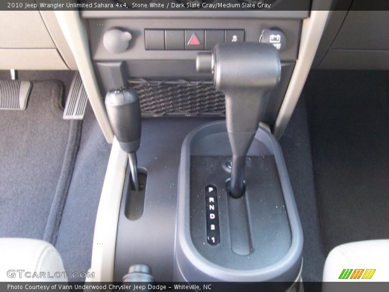 Stone White / Dark Slate Gray/Medium Slate Gray 2010 Jeep Wrangler Unlimited Sahara 4x4