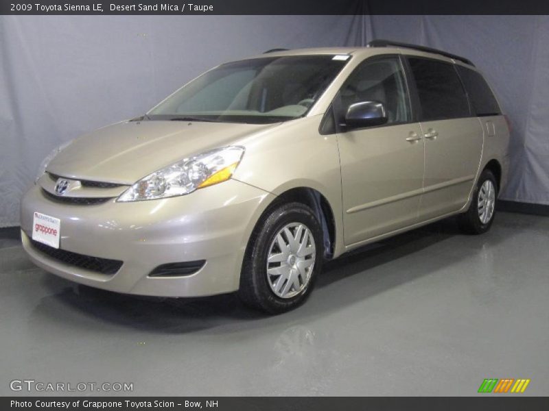 Desert Sand Mica / Taupe 2009 Toyota Sienna LE