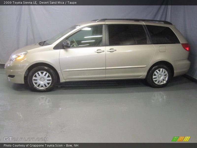 Desert Sand Mica / Taupe 2009 Toyota Sienna LE