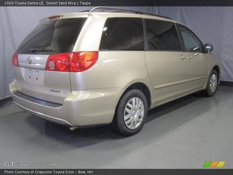Desert Sand Mica / Taupe 2009 Toyota Sienna LE