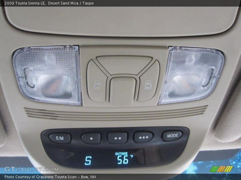 Desert Sand Mica / Taupe 2009 Toyota Sienna LE
