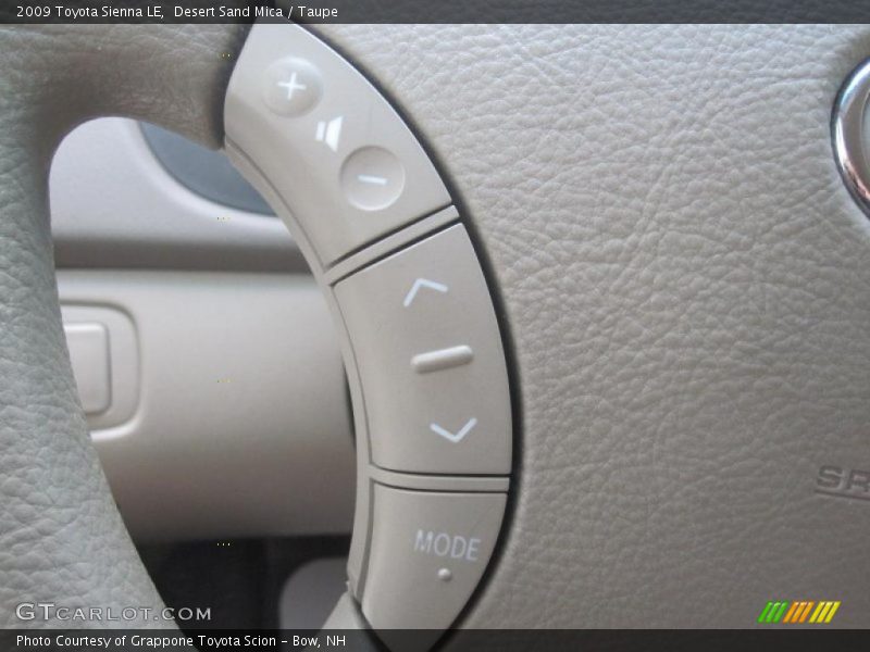 Desert Sand Mica / Taupe 2009 Toyota Sienna LE