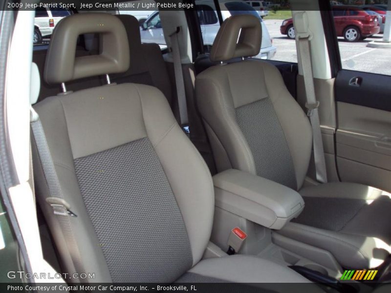 Jeep Green Metallic / Light Pebble Beige 2009 Jeep Patriot Sport