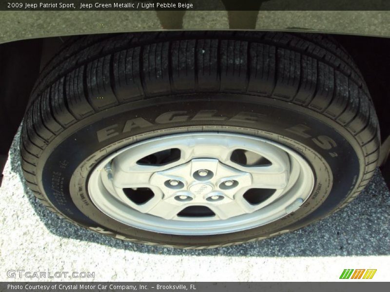 Jeep Green Metallic / Light Pebble Beige 2009 Jeep Patriot Sport