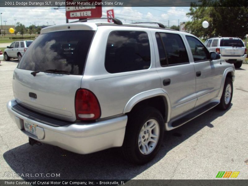 Bright Silver Metallic / Dark Slate Gray 2001 Dodge Durango SLT