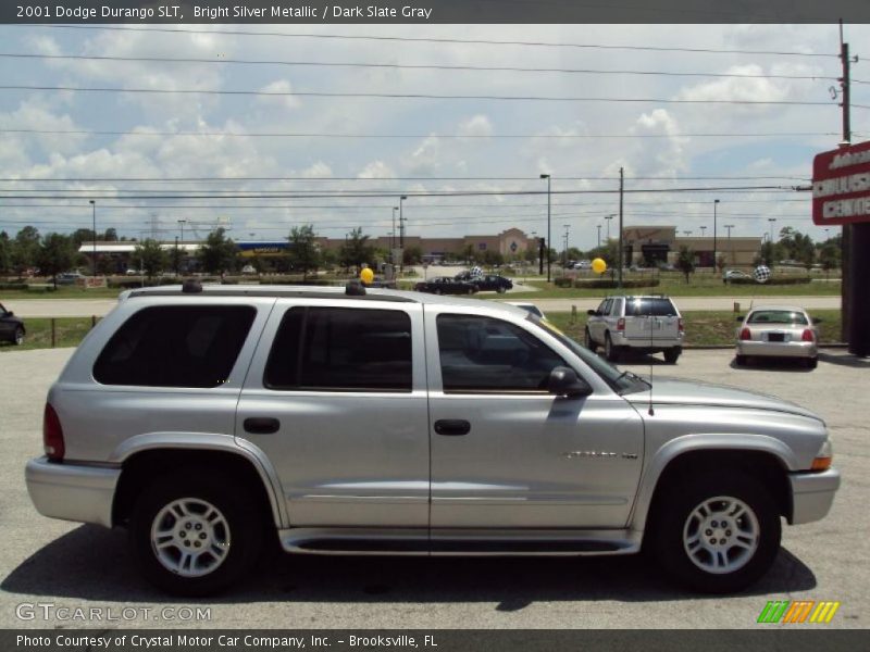 Bright Silver Metallic / Dark Slate Gray 2001 Dodge Durango SLT