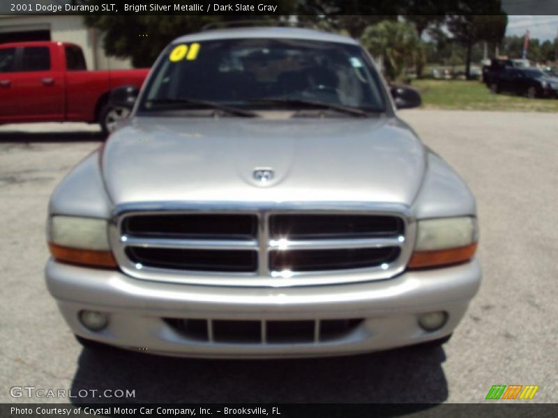 Bright Silver Metallic / Dark Slate Gray 2001 Dodge Durango SLT