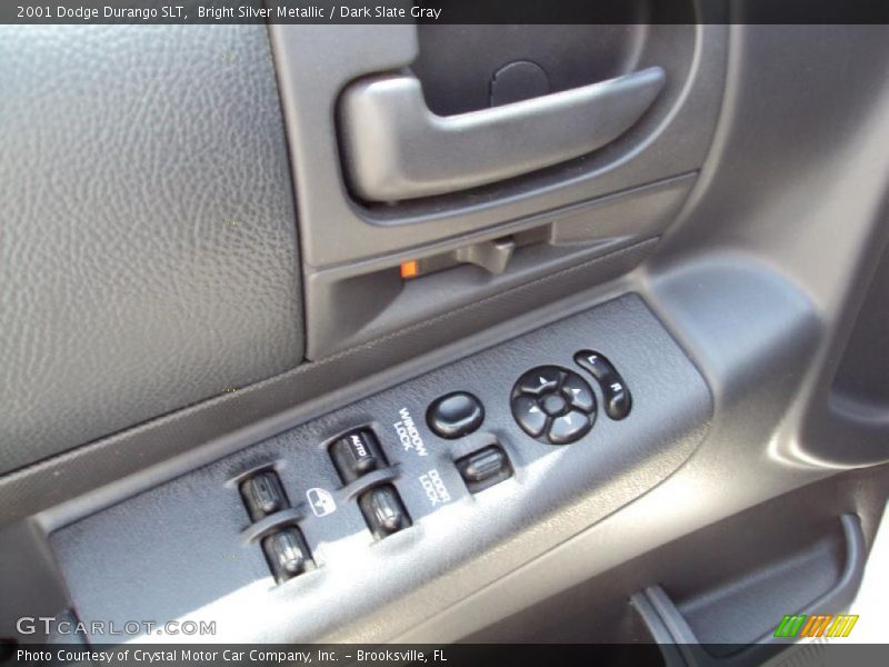 Bright Silver Metallic / Dark Slate Gray 2001 Dodge Durango SLT