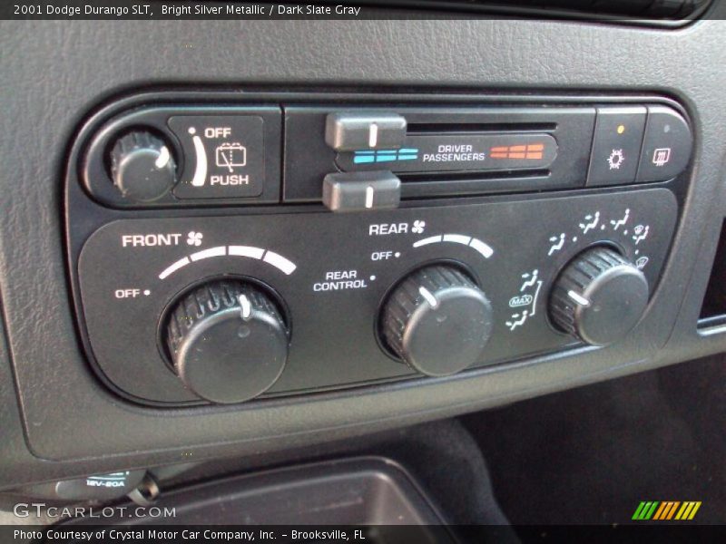 Bright Silver Metallic / Dark Slate Gray 2001 Dodge Durango SLT