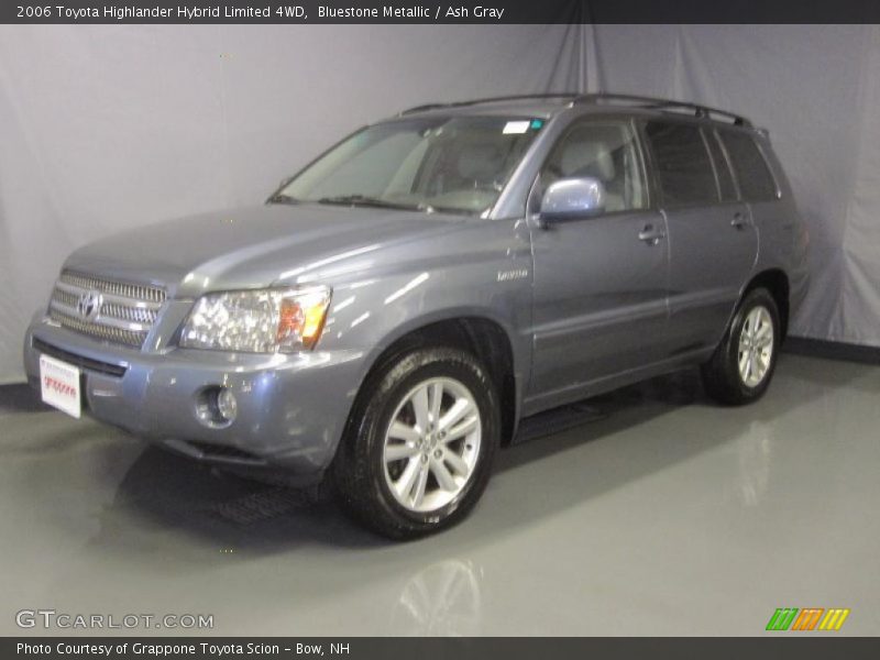 Bluestone Metallic / Ash Gray 2006 Toyota Highlander Hybrid Limited 4WD