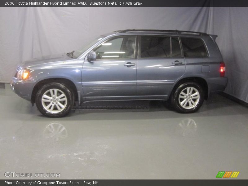 Bluestone Metallic / Ash Gray 2006 Toyota Highlander Hybrid Limited 4WD